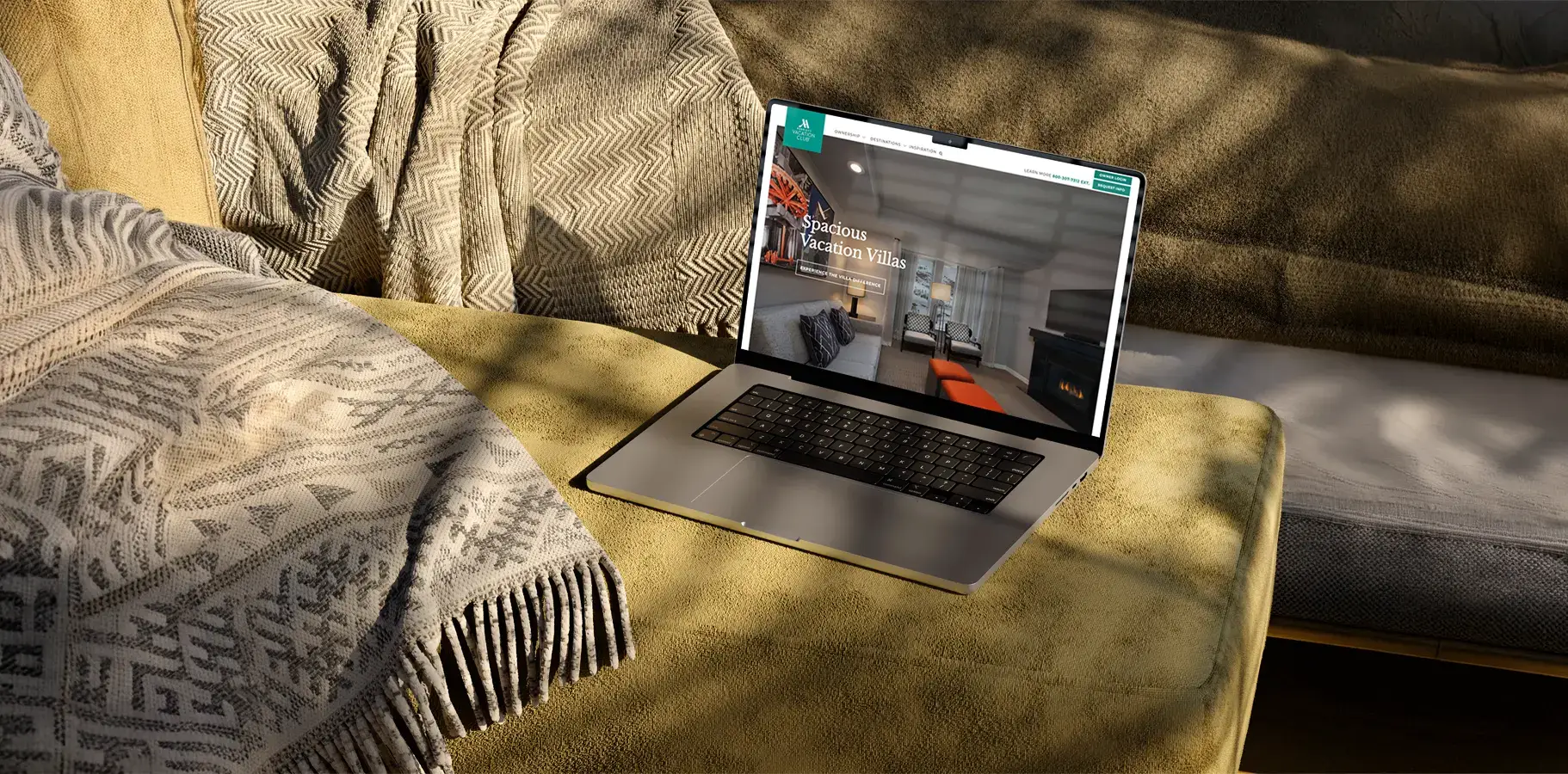 Marriott Vacation Club desktop experience